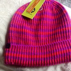 All in Motion Colorful Striped Knit Beanie